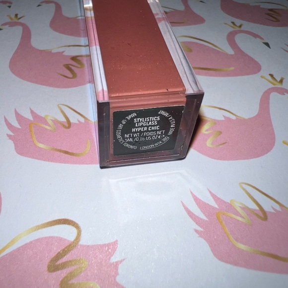 MAC Cosmetics STYLISTICS Lipglass Lipgloss Lip Gloss HYPER CHIC NWOB (Rare) - Picture 3 of 5